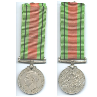 The Defence Medal - A S Meintjes
